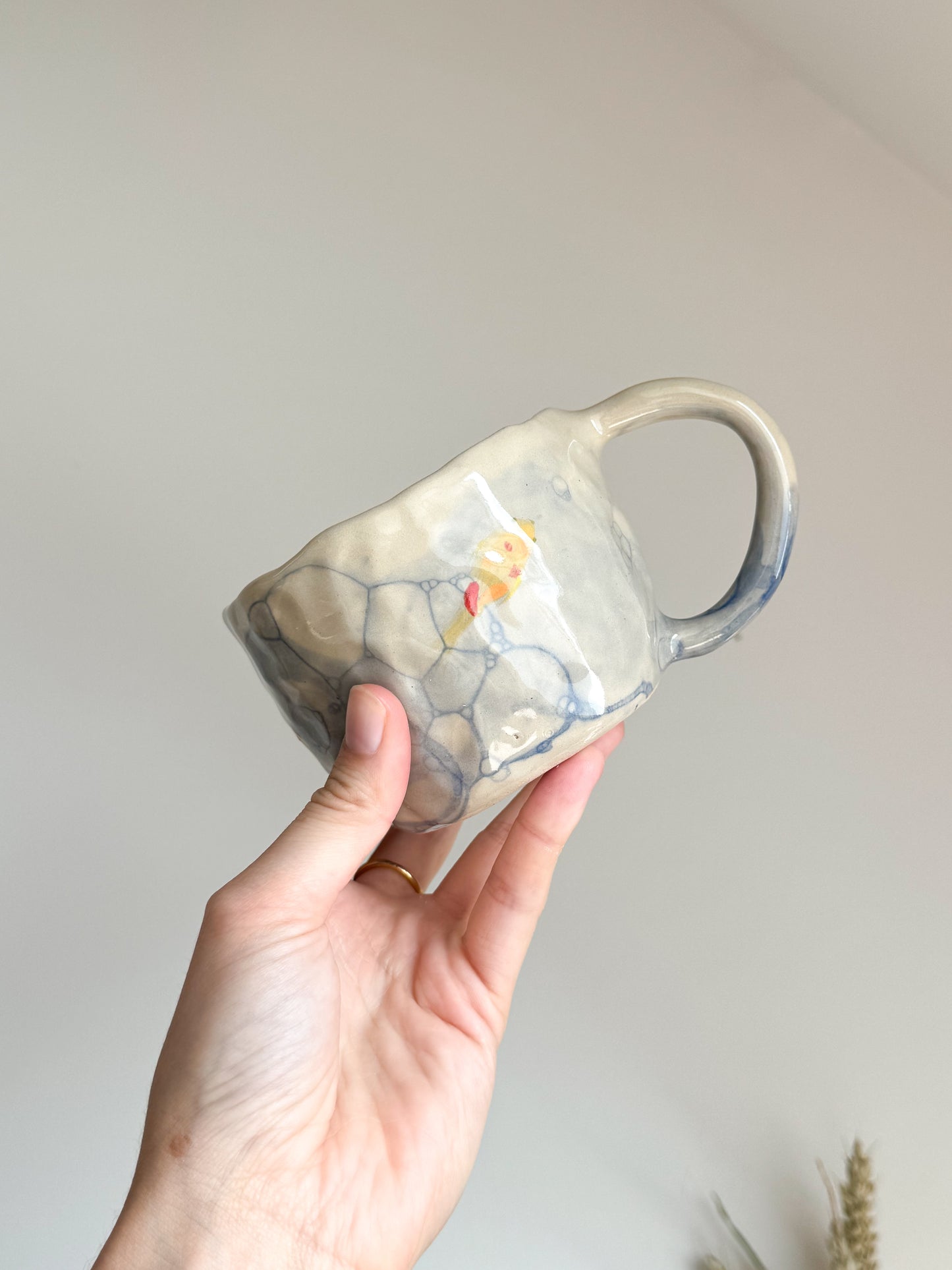 Tasse bulles & poissons