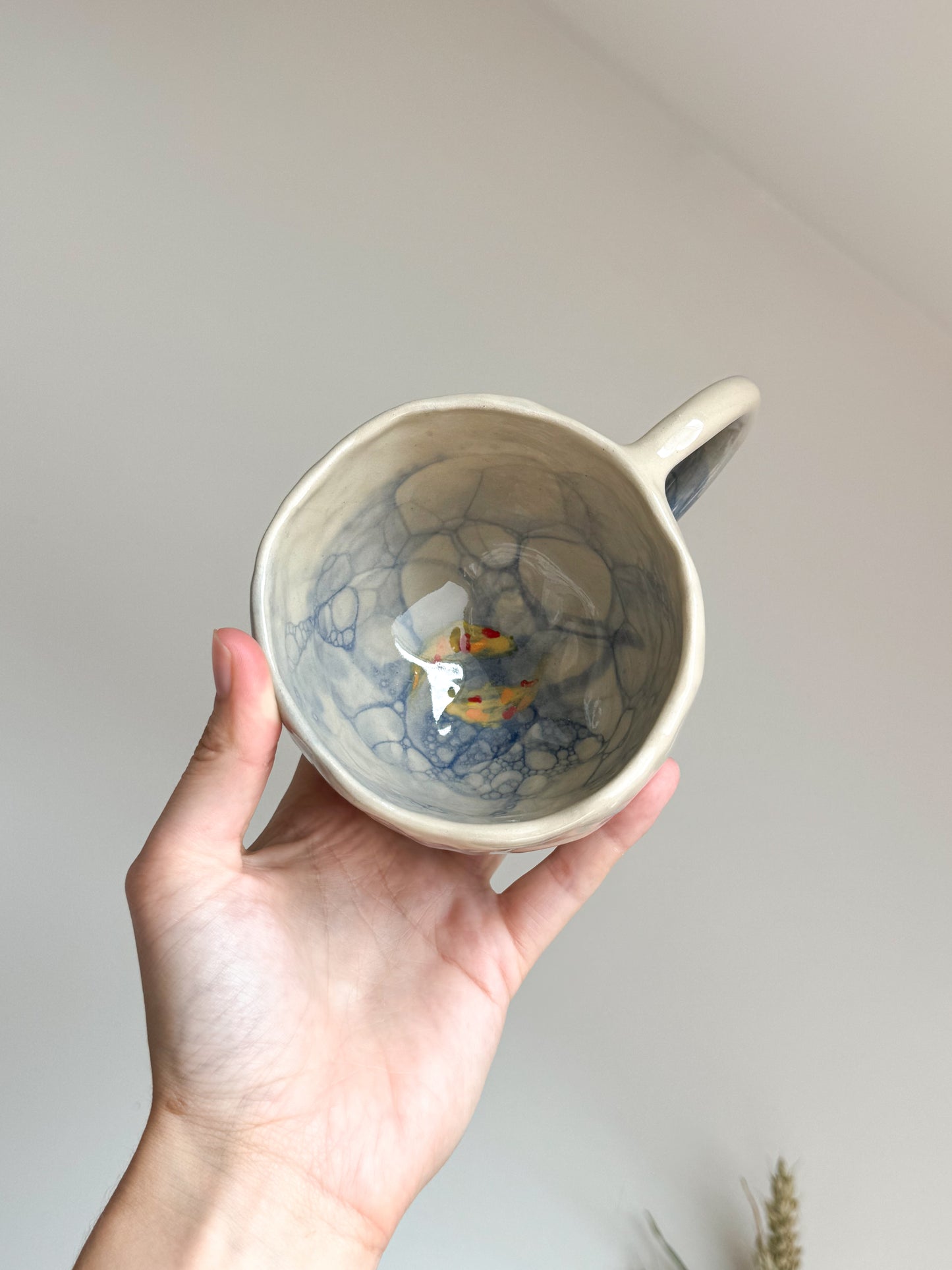 Tasse bulles & poissons