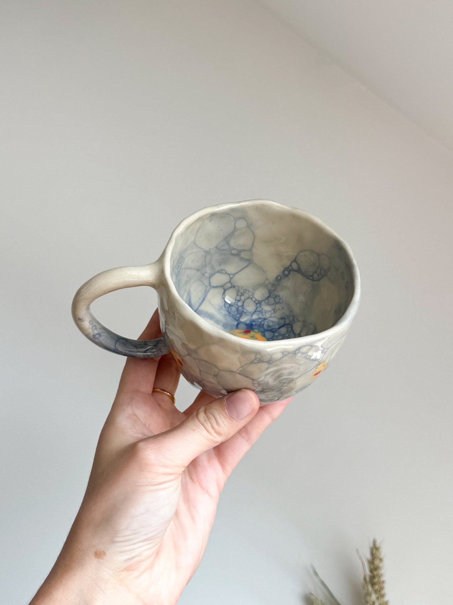 Tasse bulles & poissons