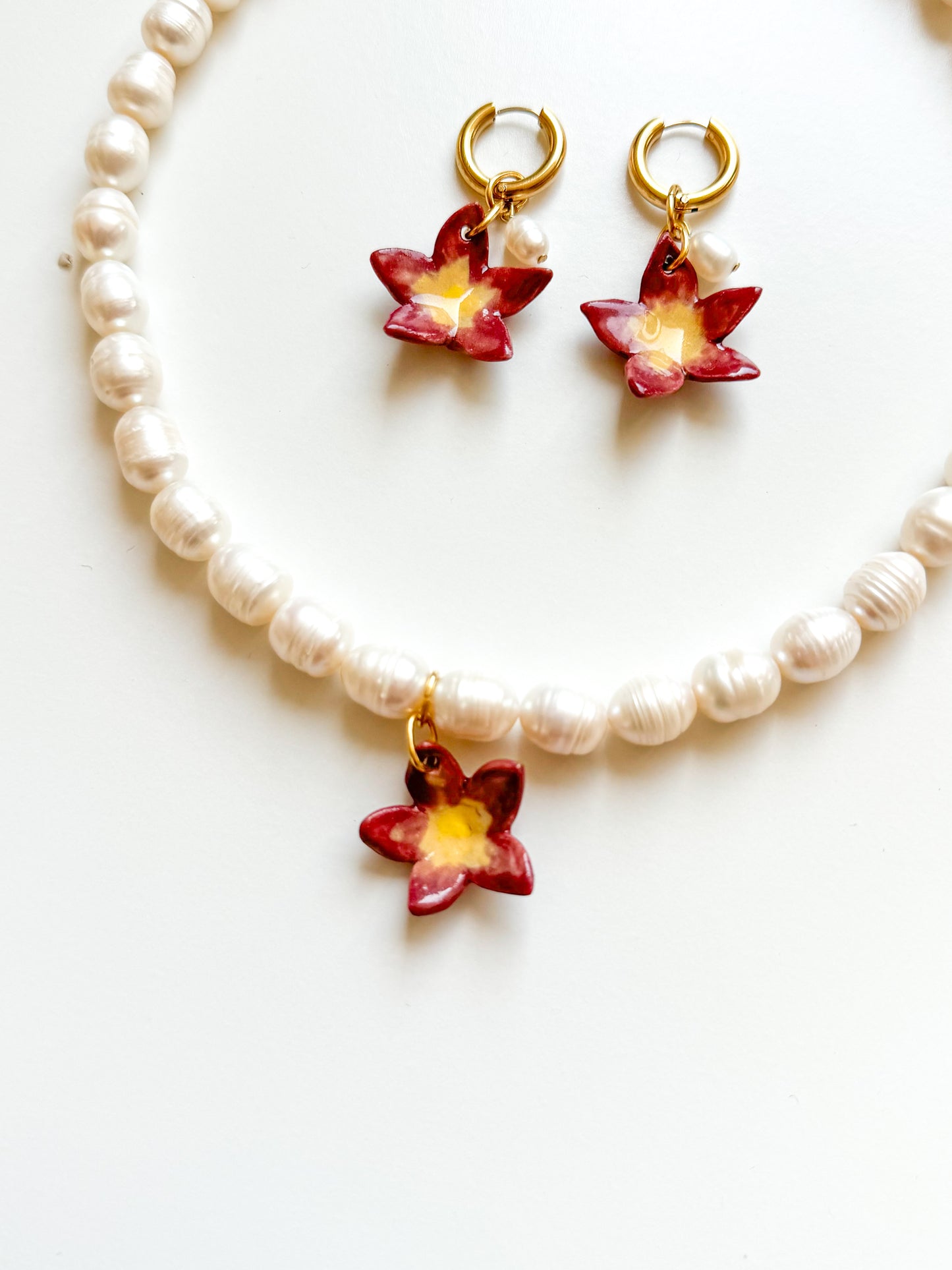 Collier fleur