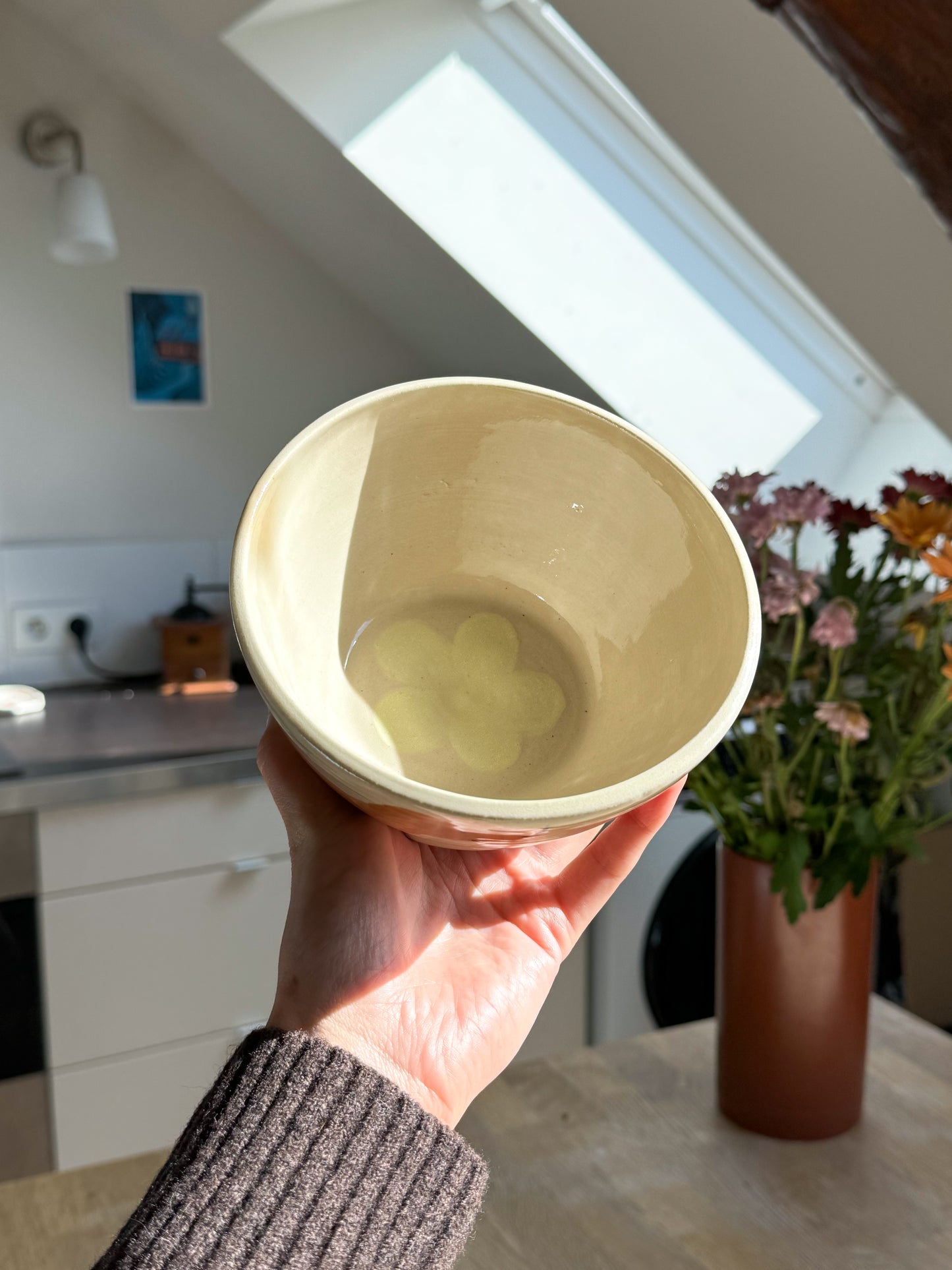 Bol teckel fleur