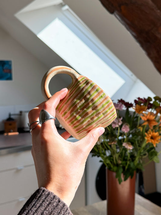Tasse rayée