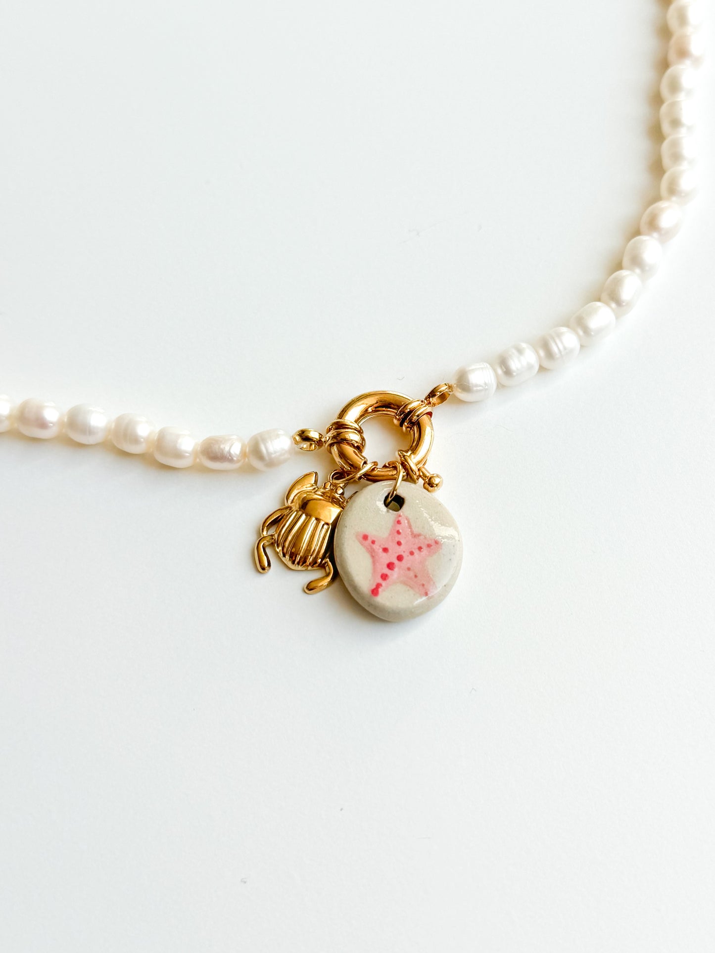 Collier scarabée
