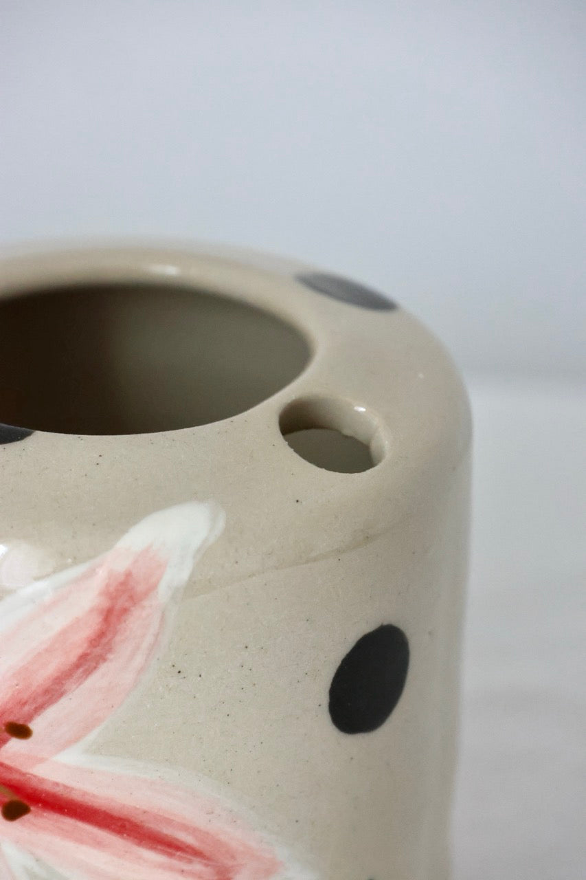 Tasse à emporter fleurs