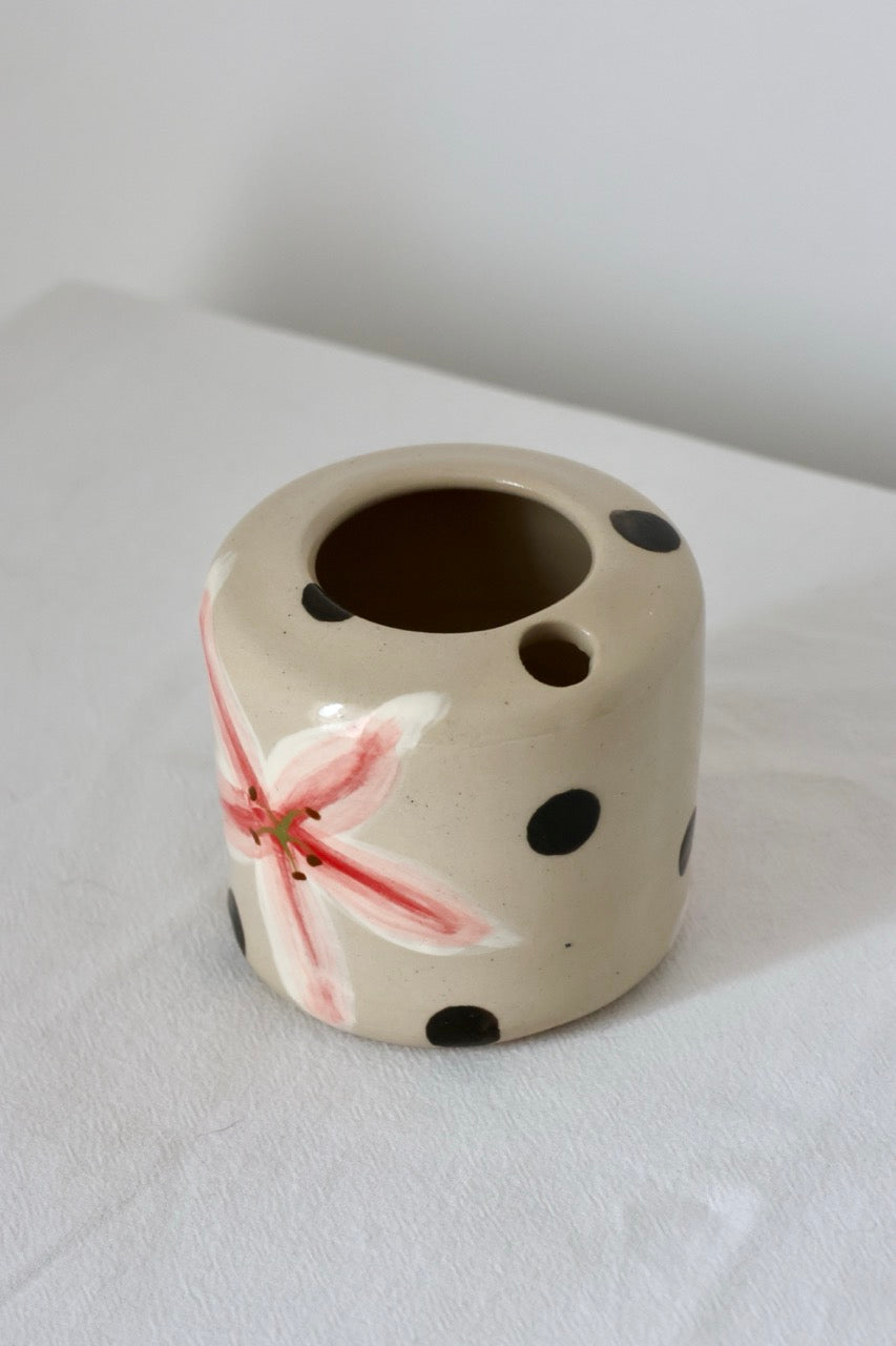 Tasse à emporter fleurs