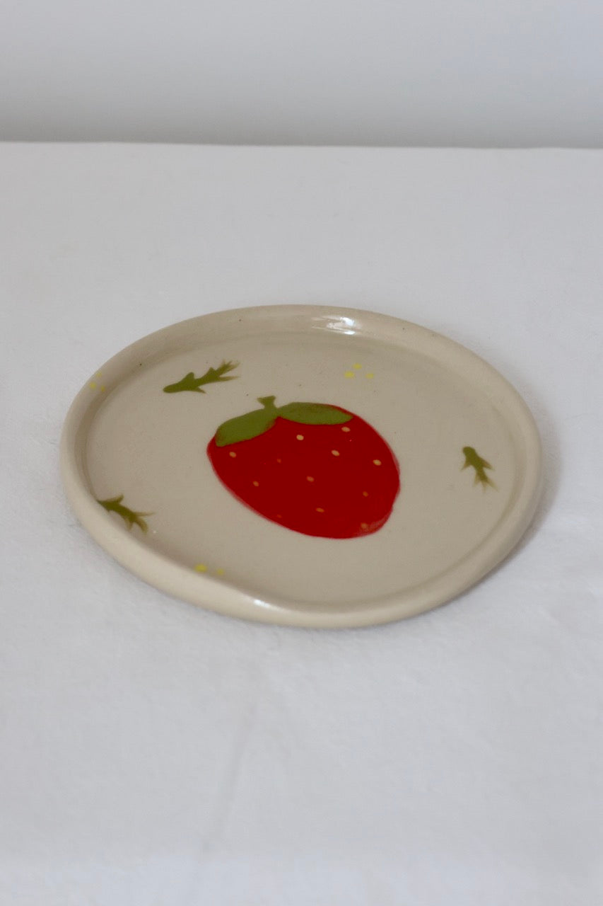 Repose cuillère fraise