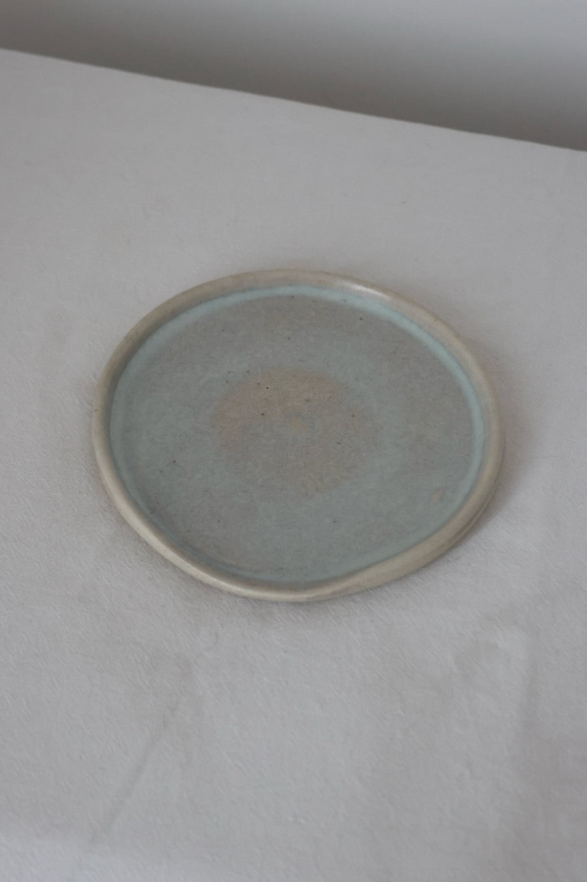 Repose cuillère bleu