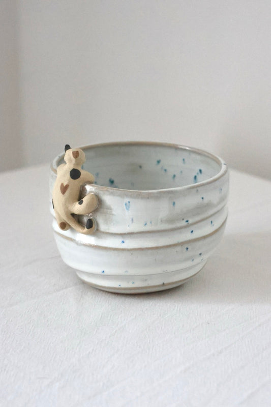 Tasse chat blanche