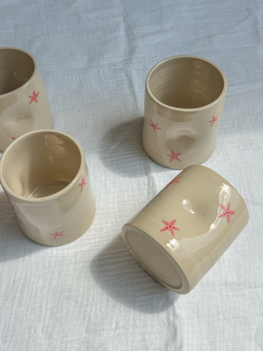 Tasse étoiles de mer