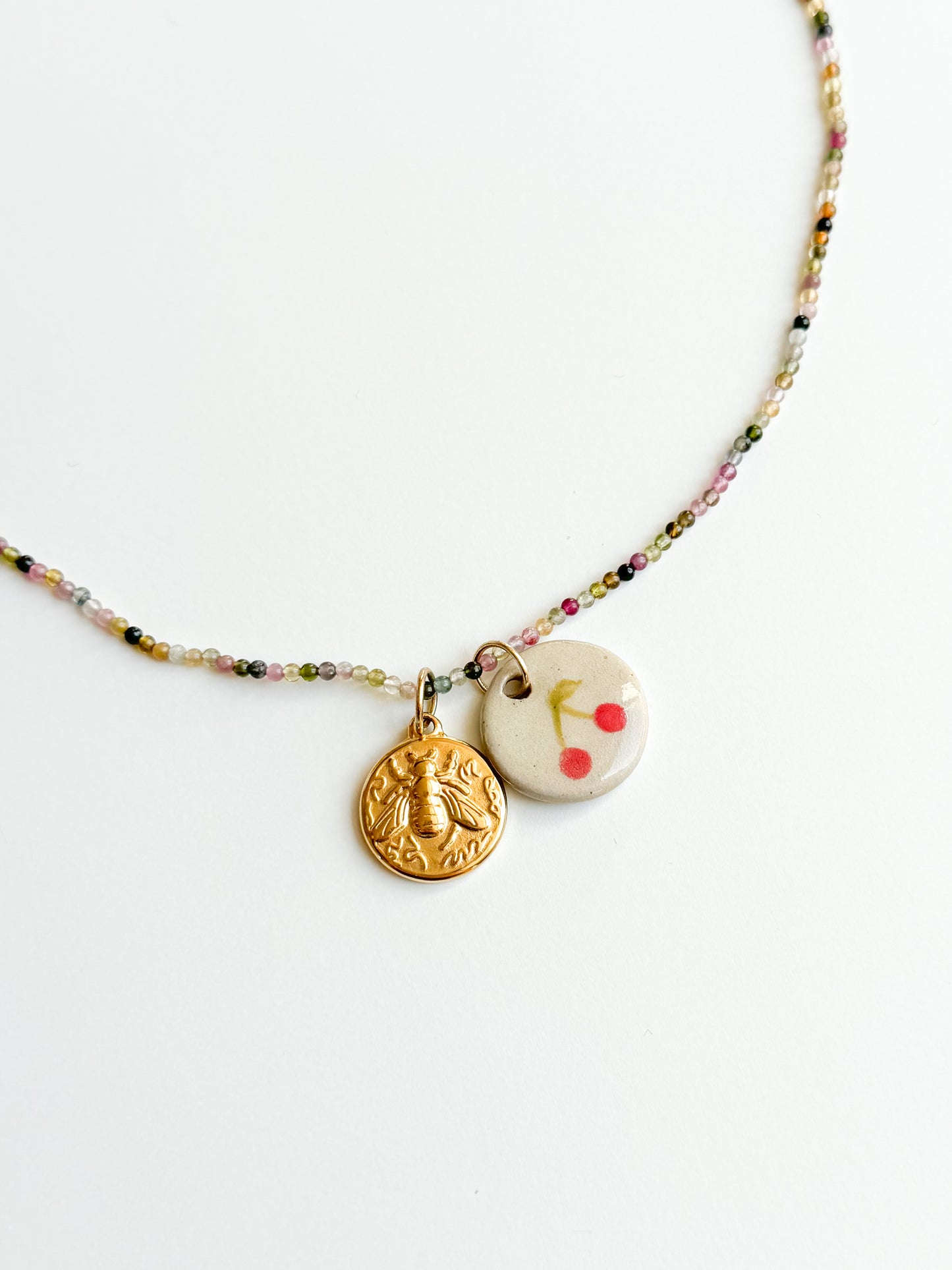 Collier cerises 🍒