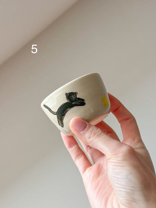 Tasse à expresso chiens & chats