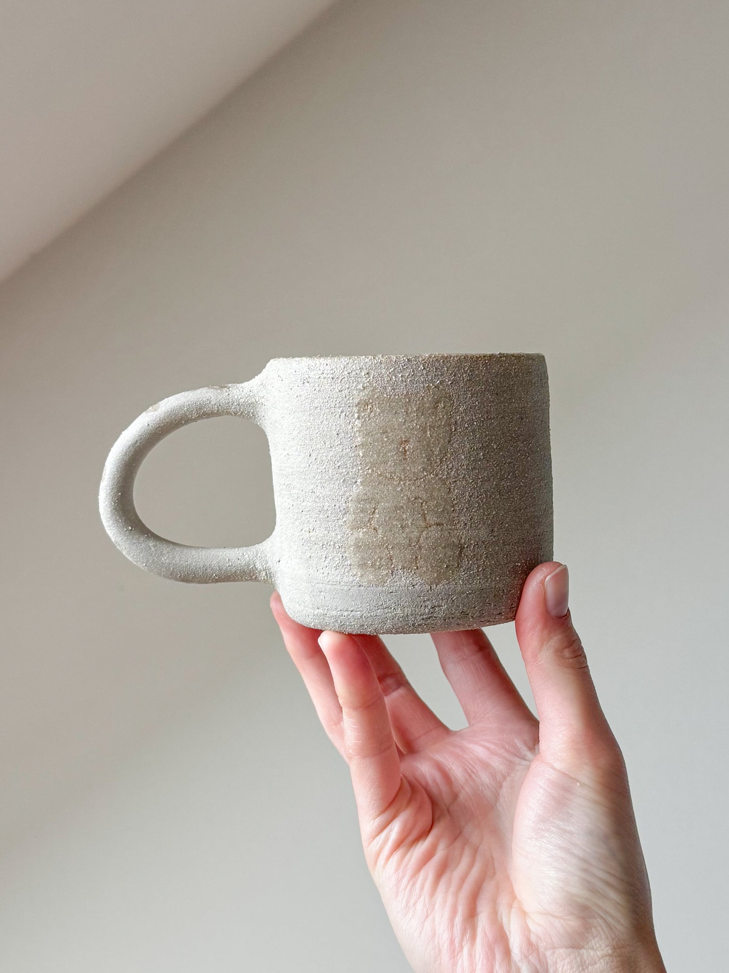 Tasse chamottée