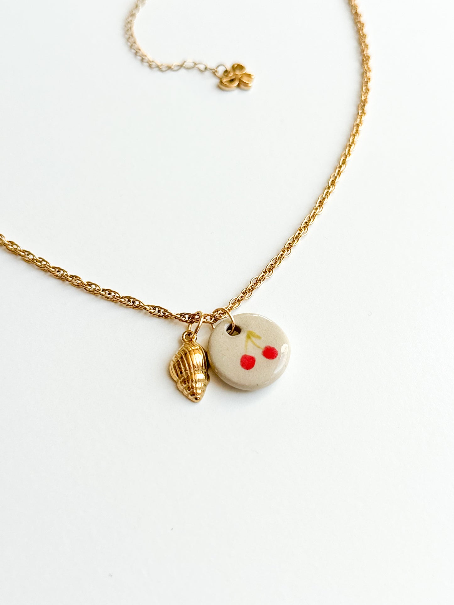 Collier 🍒 & 🐚