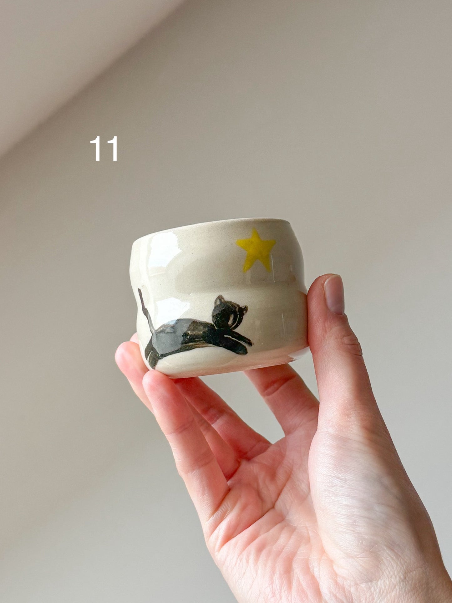 Tasse à expresso chiens & chats