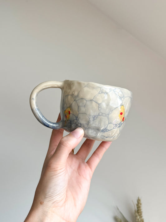 Tasse bulles & poissons