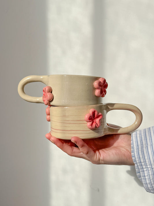 Tasse fleurs